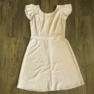 Light Pink Business Dress